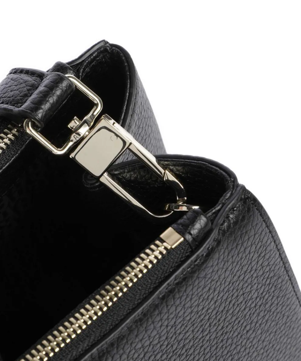 Ivy L Handbag grained cow leather black