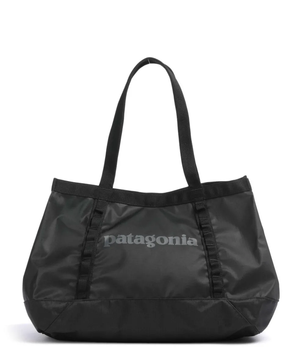 Black Hole 25 Tote bag recycled polyester black
