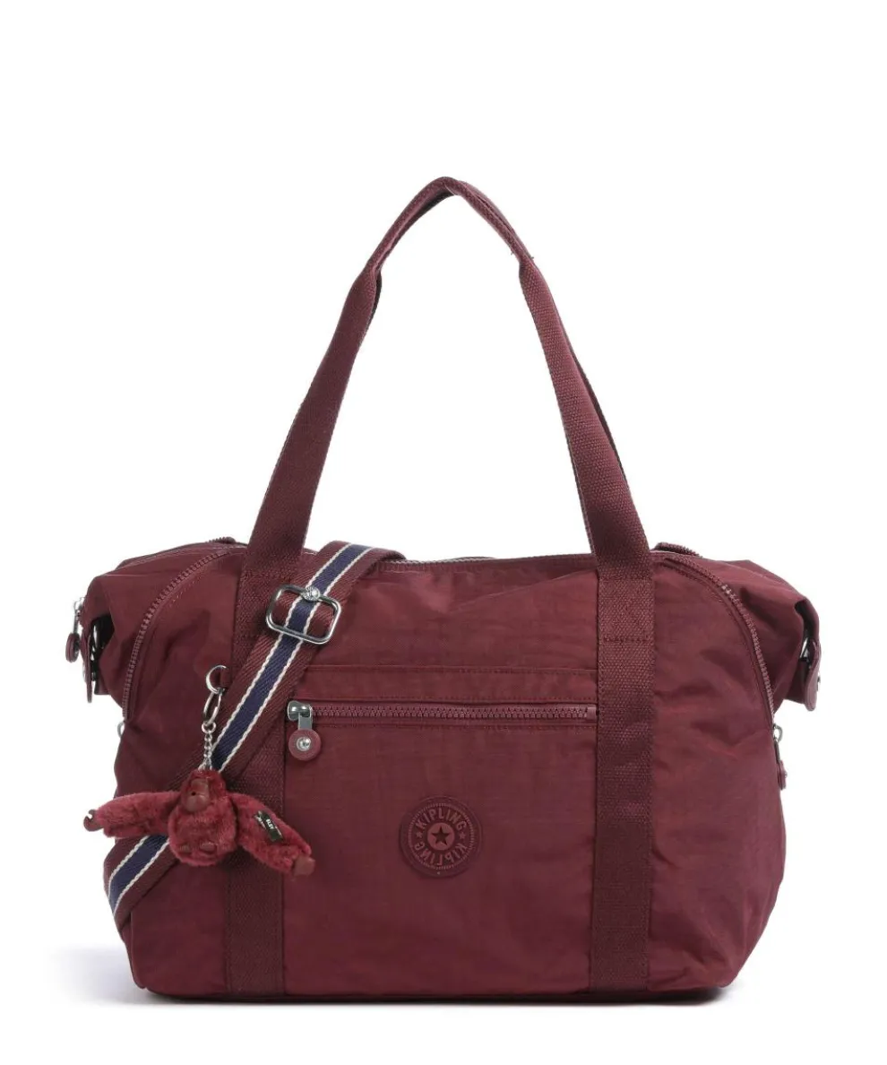 Basic Art Tote bag recycled polyamide wine