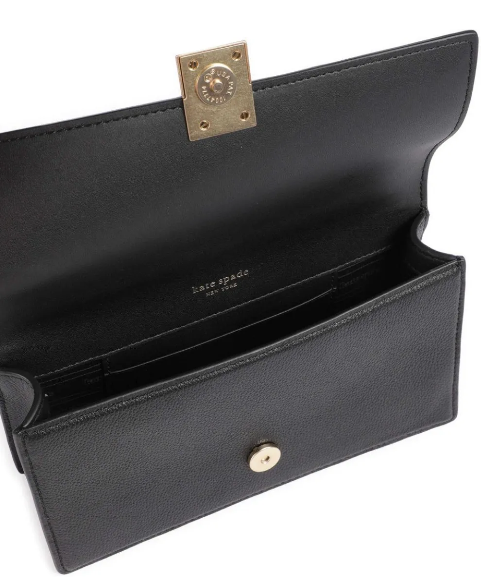 Deco Shoulder bag grained cow leather black