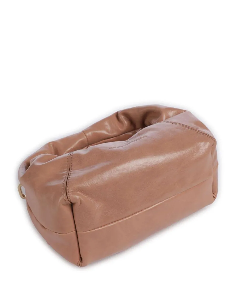 Greta Icon Crinkle Mini Handbag grained cow leather antique pink