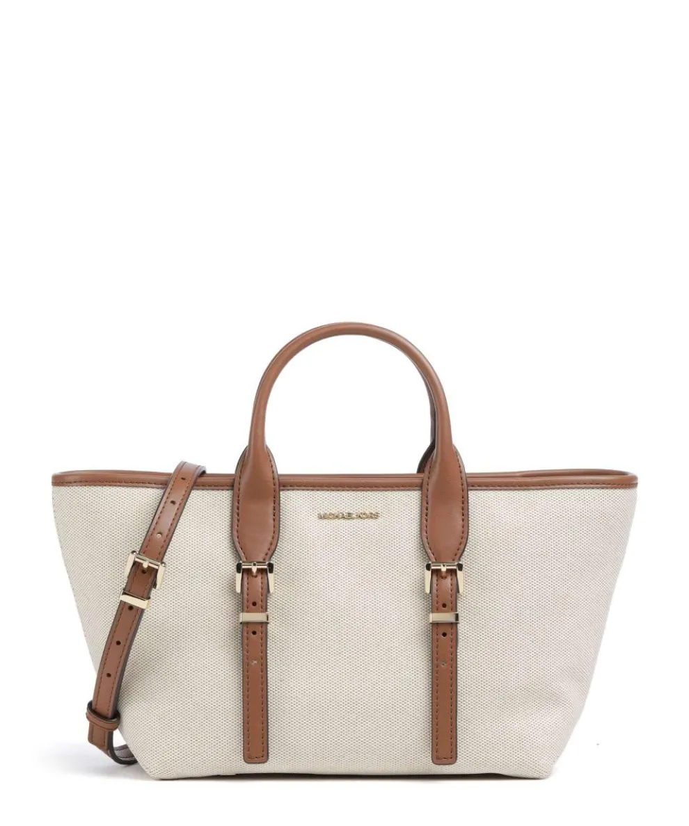 Moore Handbag canvas beige/brown