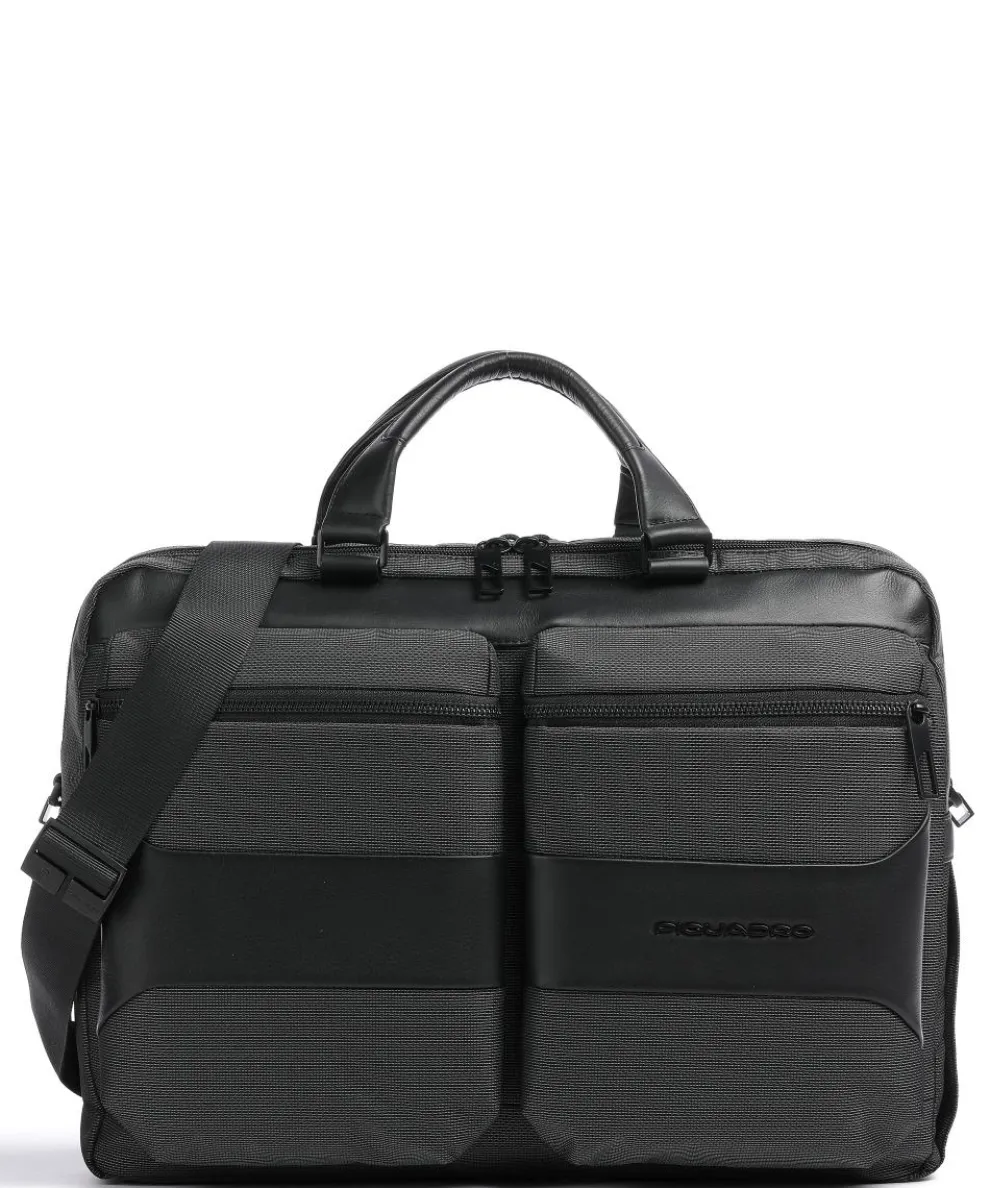 Gio Briefcase 15″ recycled polyester black