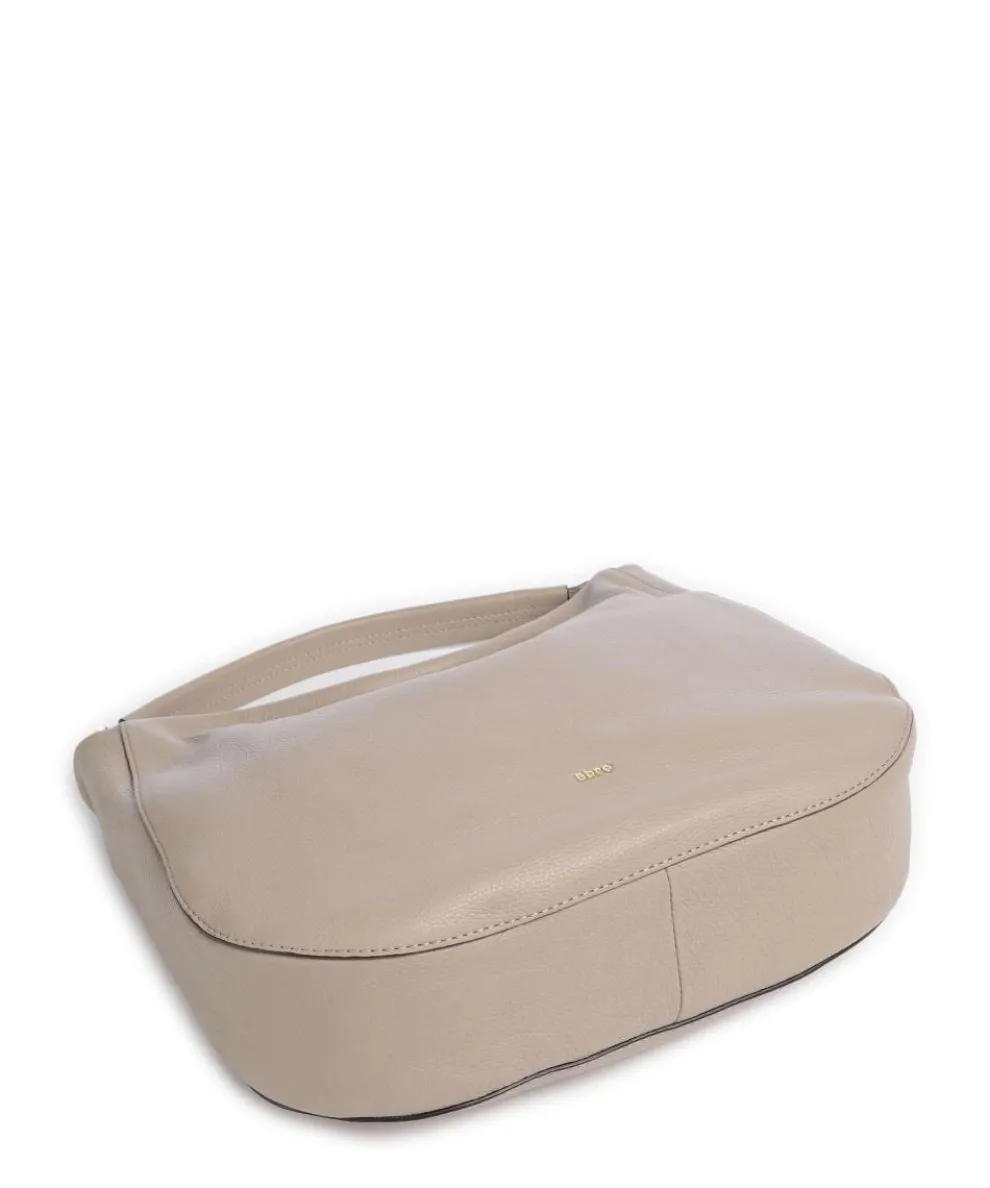 Dalia Mia Hobo bag grained leather beige