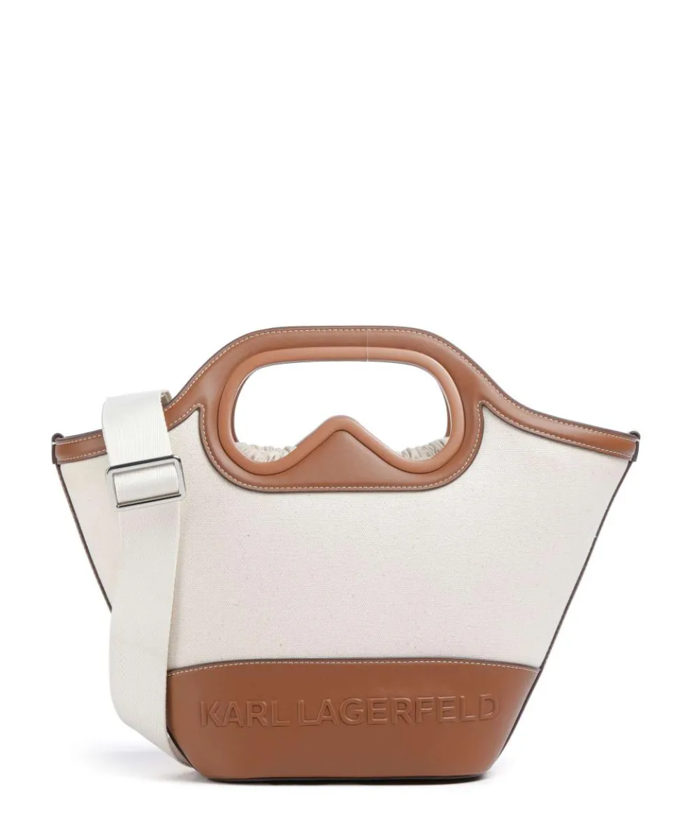 K/Aviator Handbag canvas beige/brown