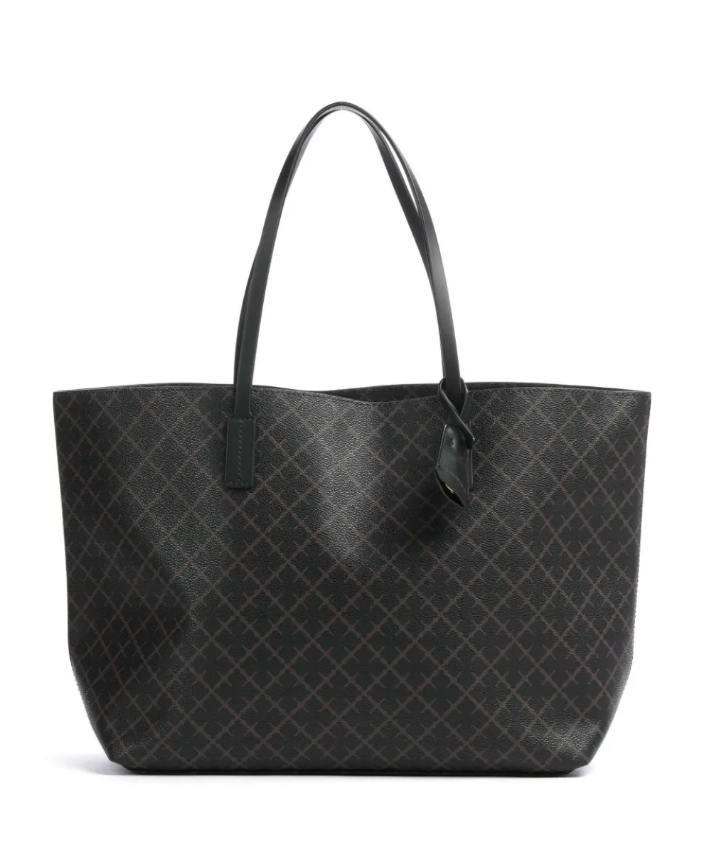 Abigail Tote bag soft synthetic dark brown