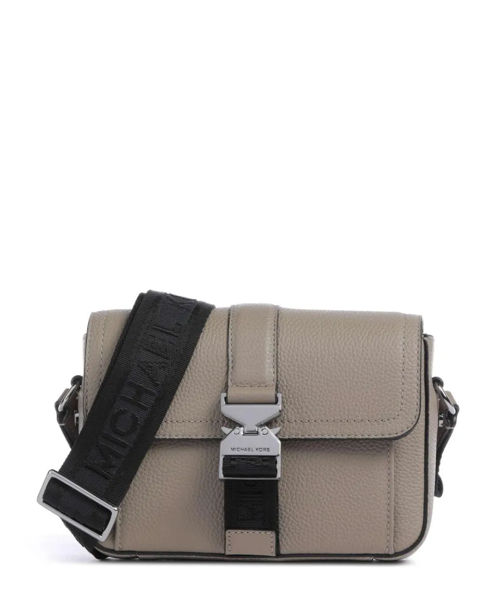 Hudson Crossbody bag grained cow leather taupe