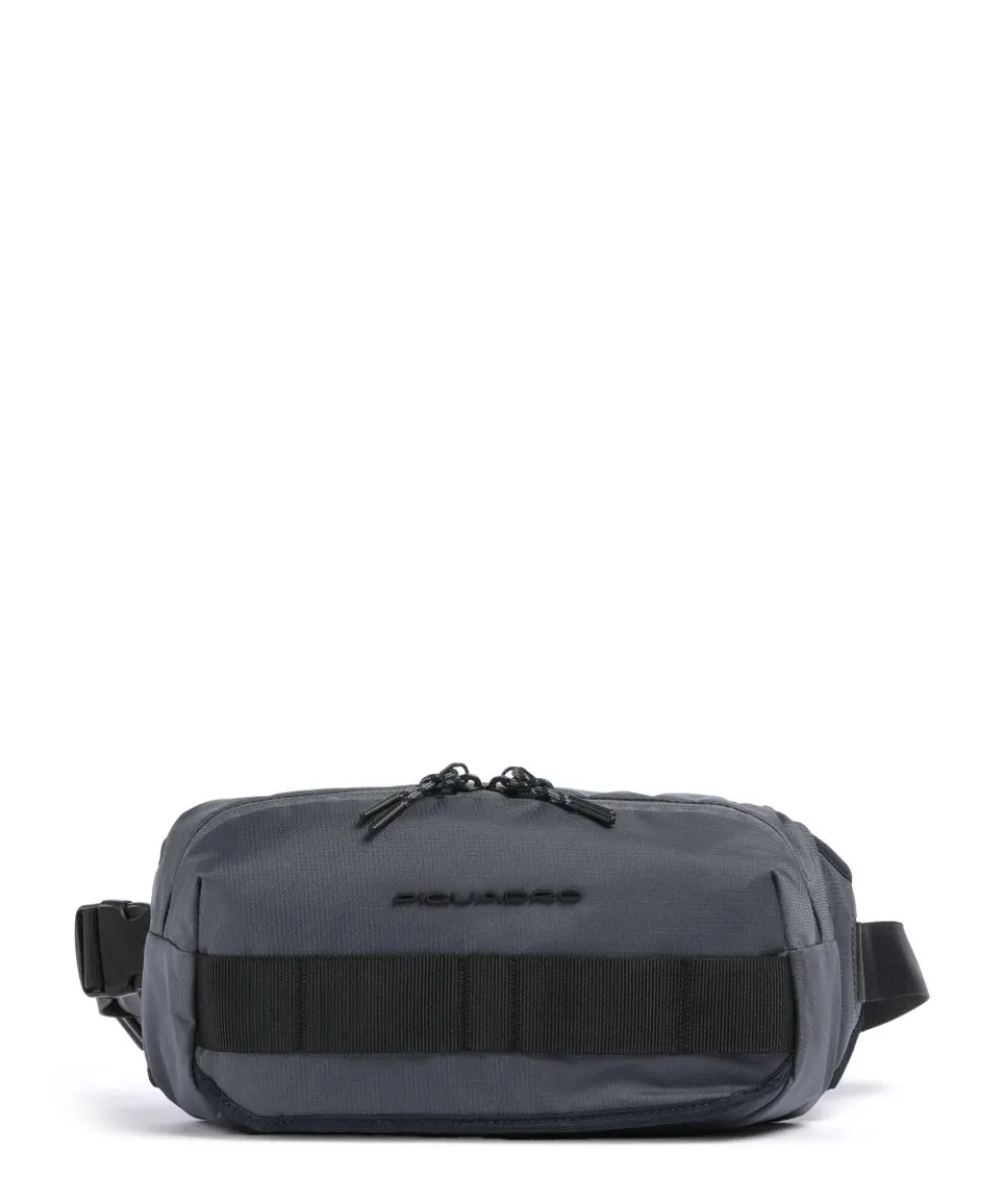 Arne Fanny pack recycled polyester blue-grey