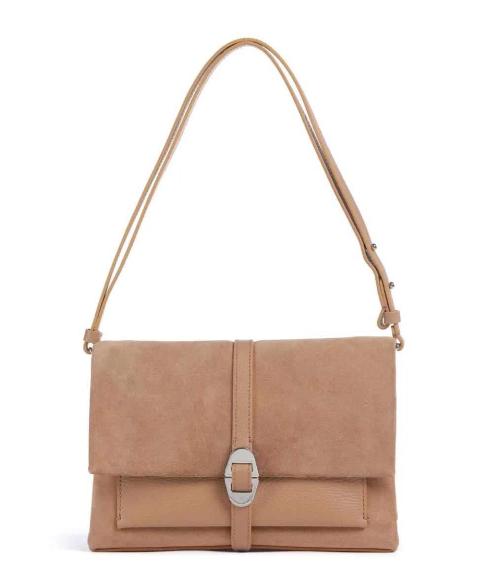 Dorian Shoulder bag brushed cow leather light brown