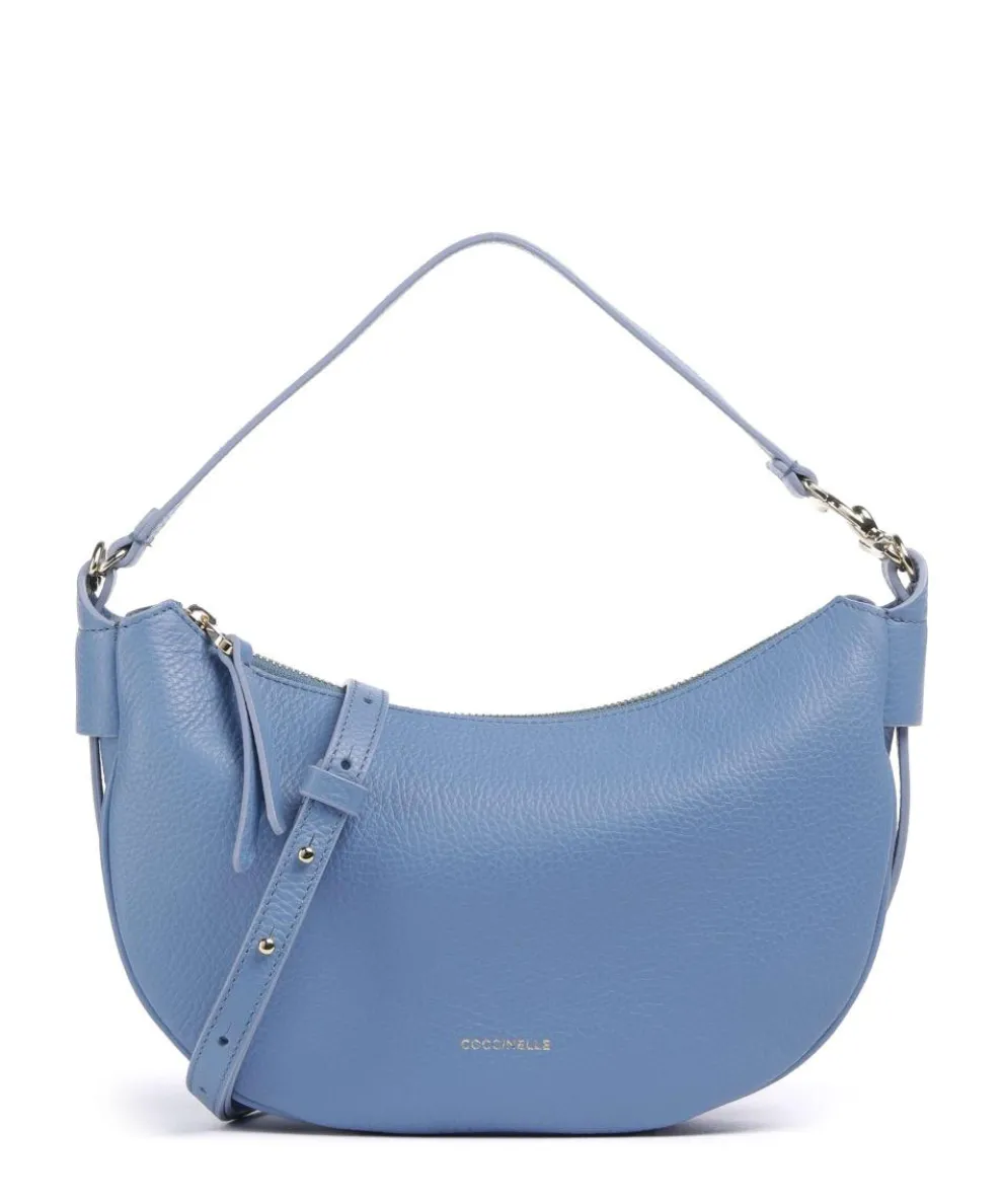 C-Easy Shoulder bag grained leather blue