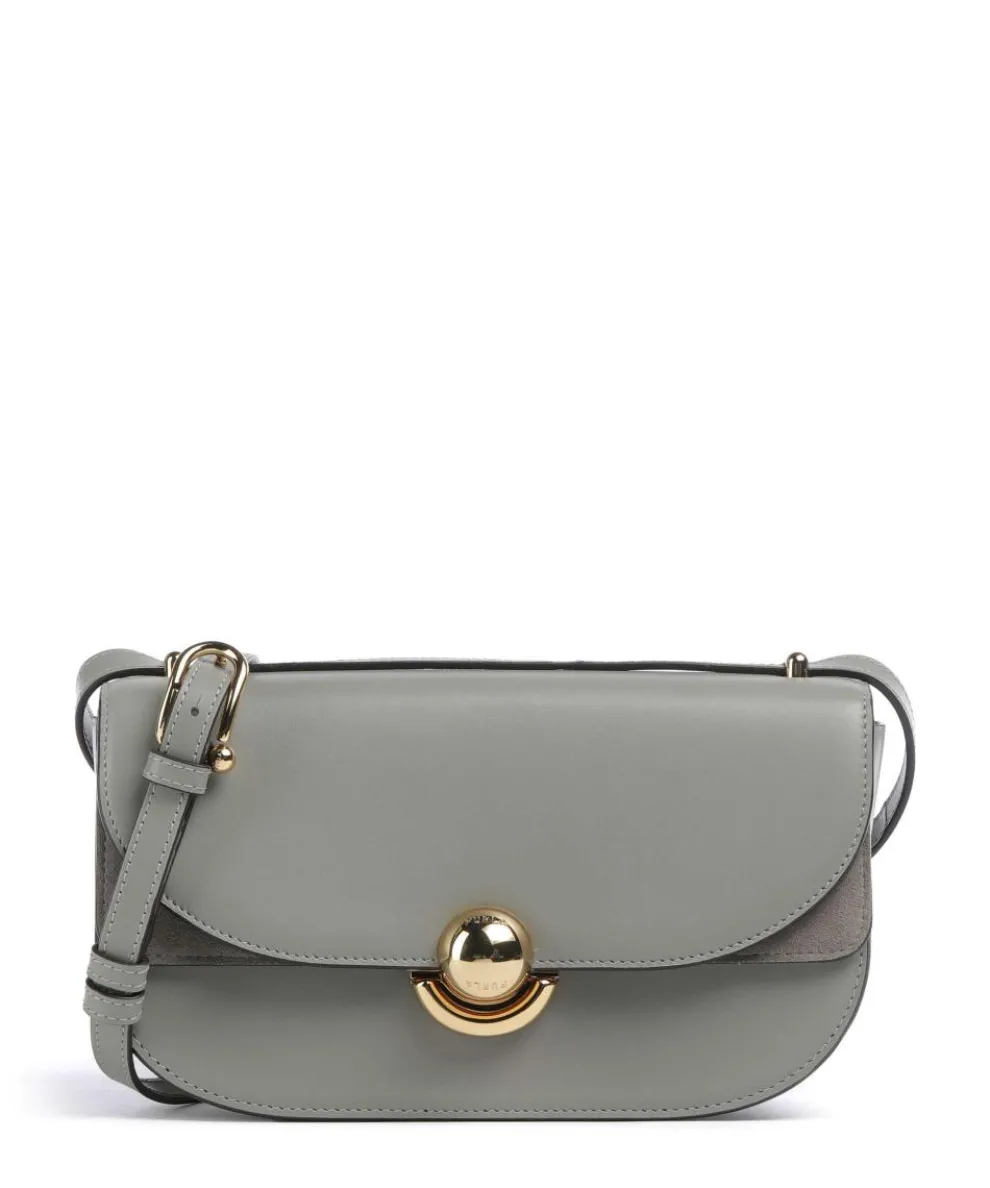 Sfera S Shoulder bag softly grained calfskin greygreen