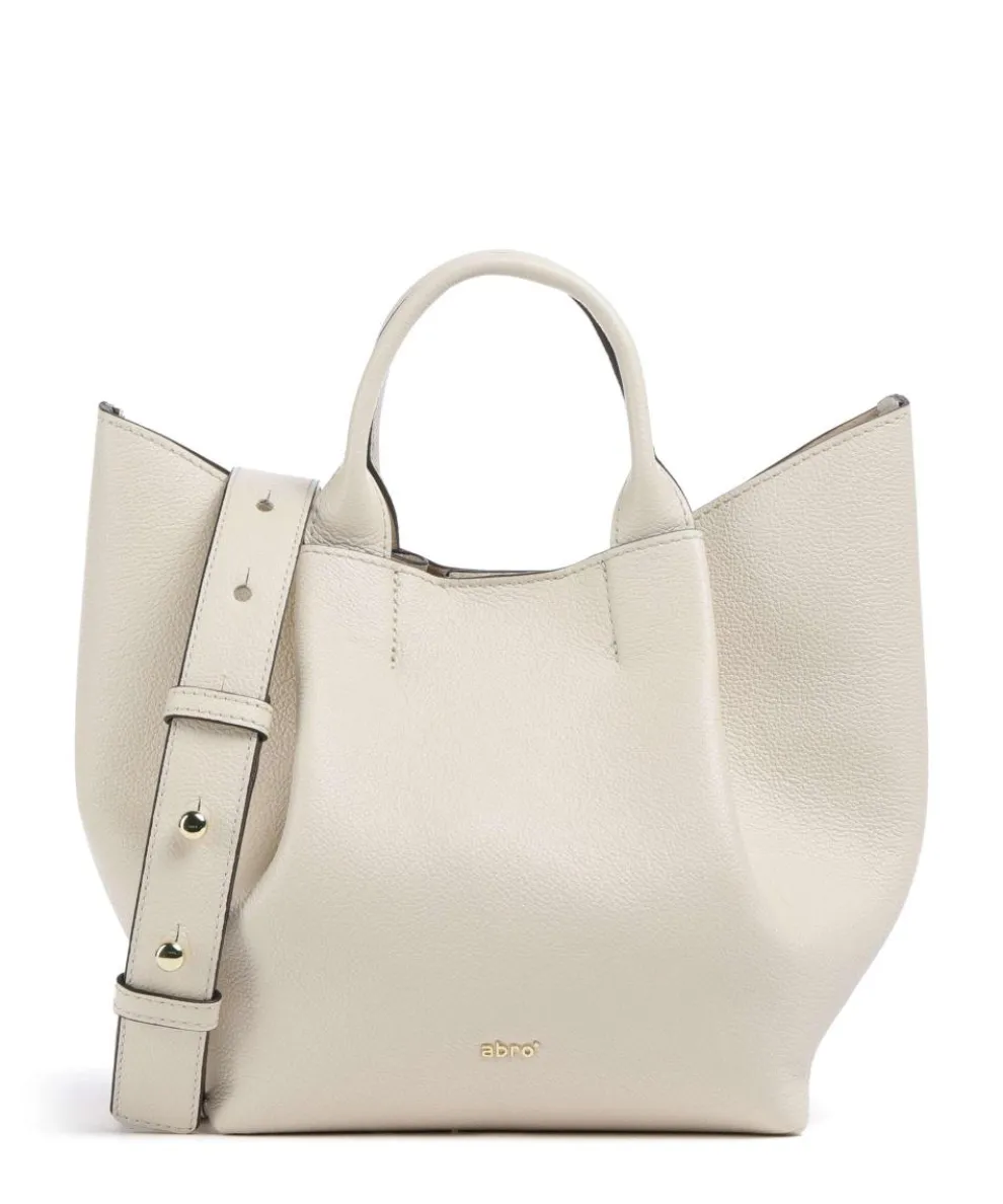 Erson Essential Handbag grained leather cream