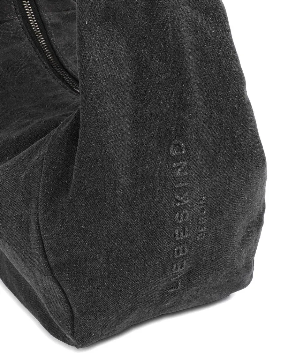 Farrah Denim M Hobo bag cotton black