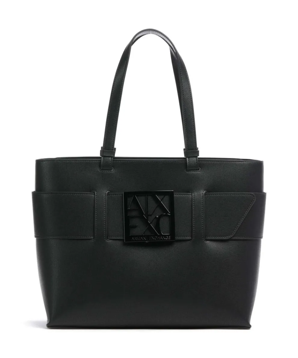 Susie S Tote bag imitation leather black