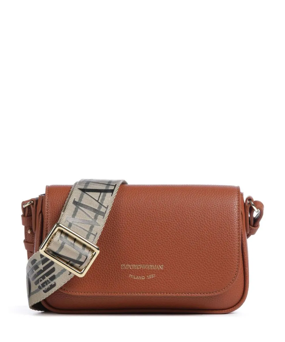 Lilly Crossbody bag imitation leather brown