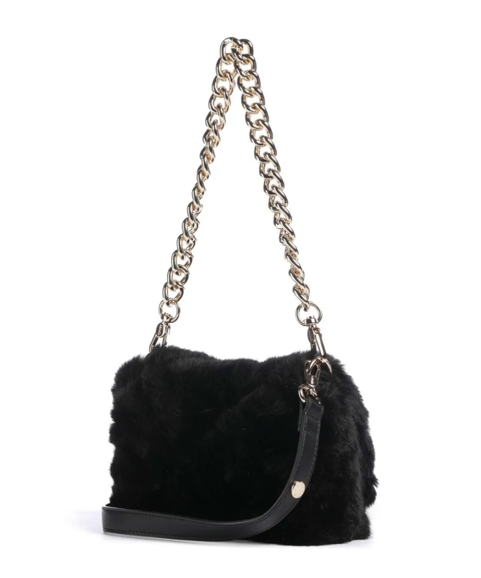 Icon S Shoulder bag faux fur black