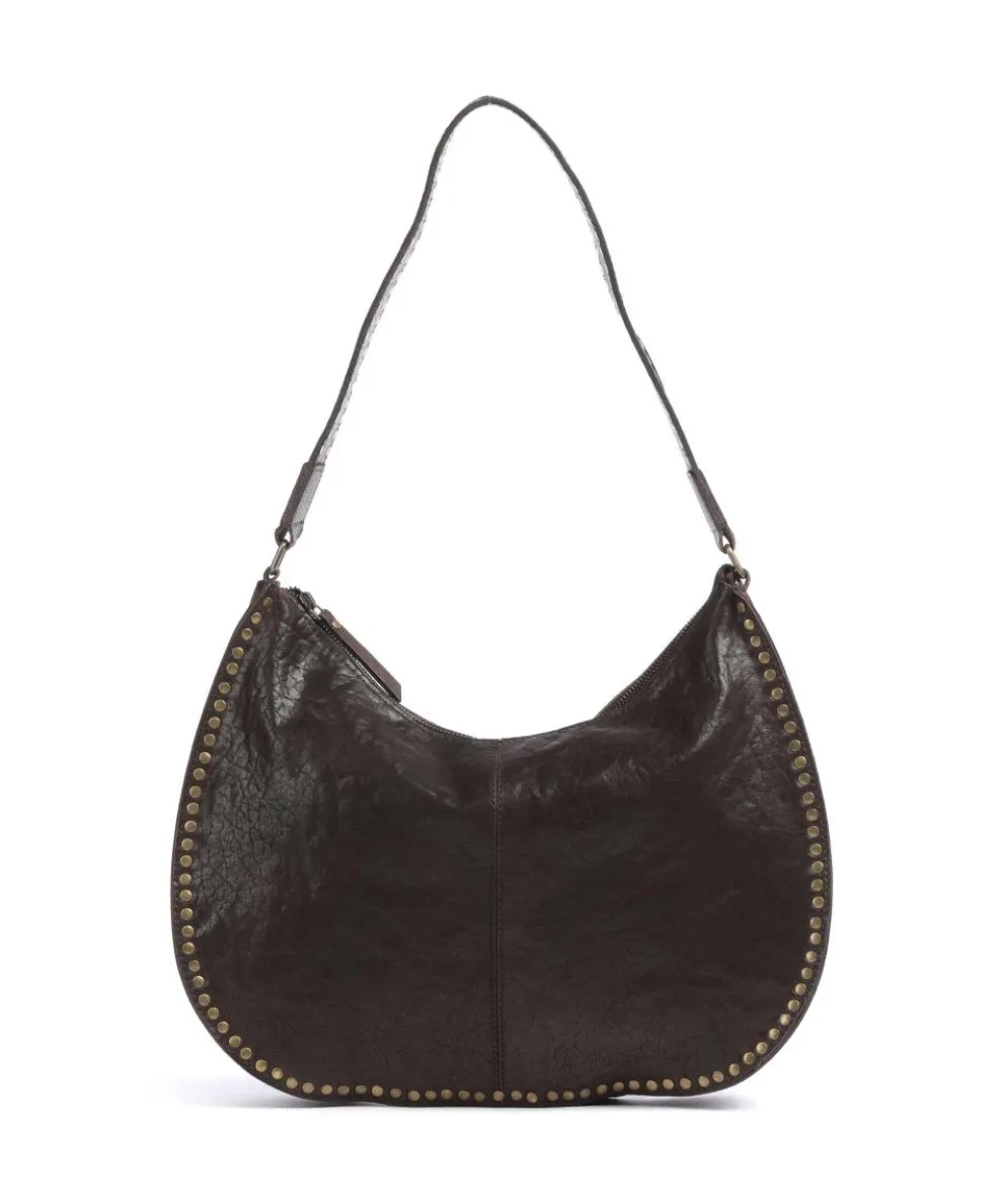 Rocking Rodeo Hobo bag calfskin dark brown