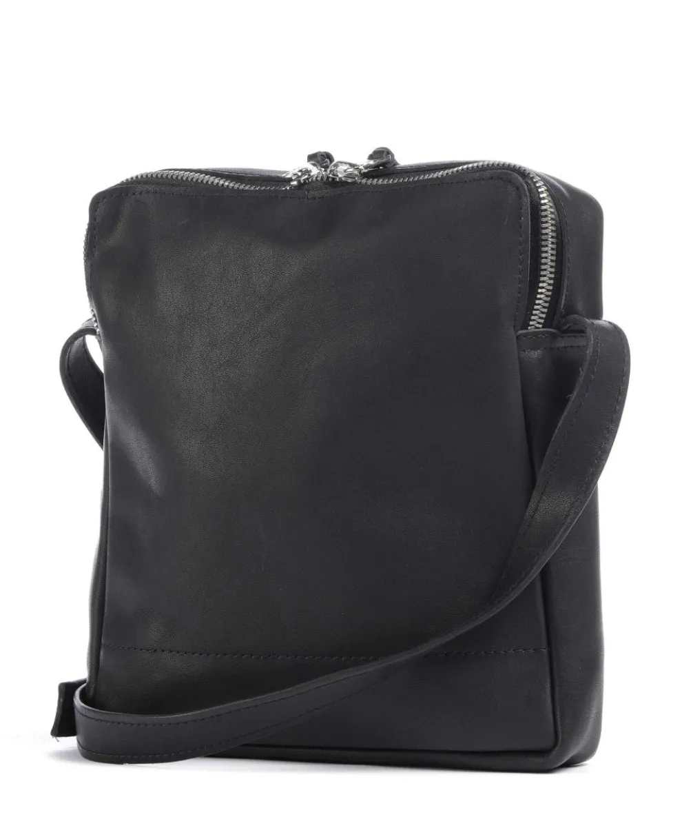 Bague M Crossbody bag soft cow leather dark blue