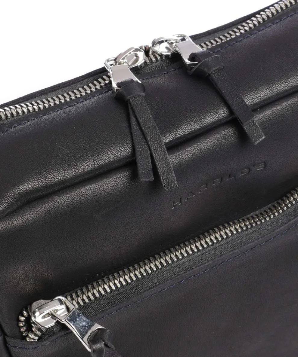 Bague M Crossbody bag soft cow leather dark blue