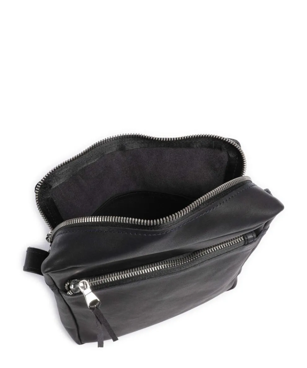 Bague M Crossbody bag soft cow leather dark blue