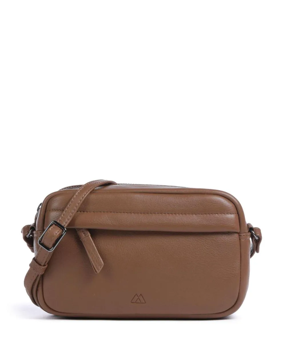 Edit Crossbody bag grained cow leather tan