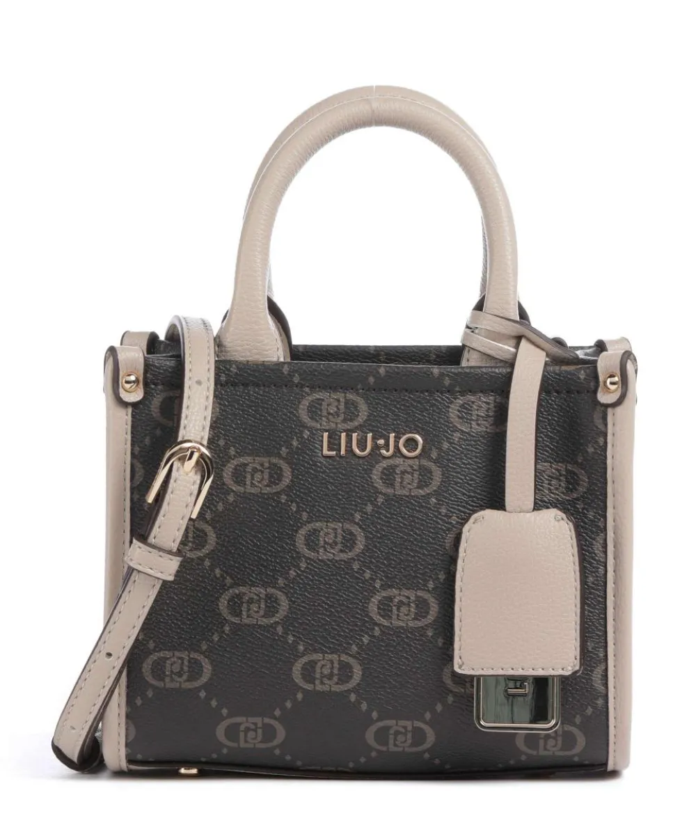 Ridhi XS Crossbody bag imitation leather beige/brown