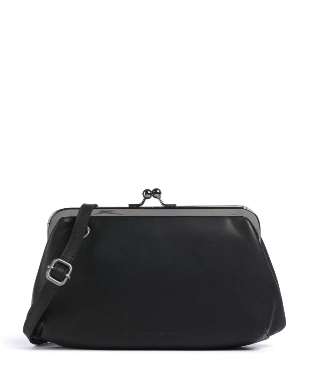 Cow Wax Pull Up Andrade Shoulder bag pull-up cow leather black