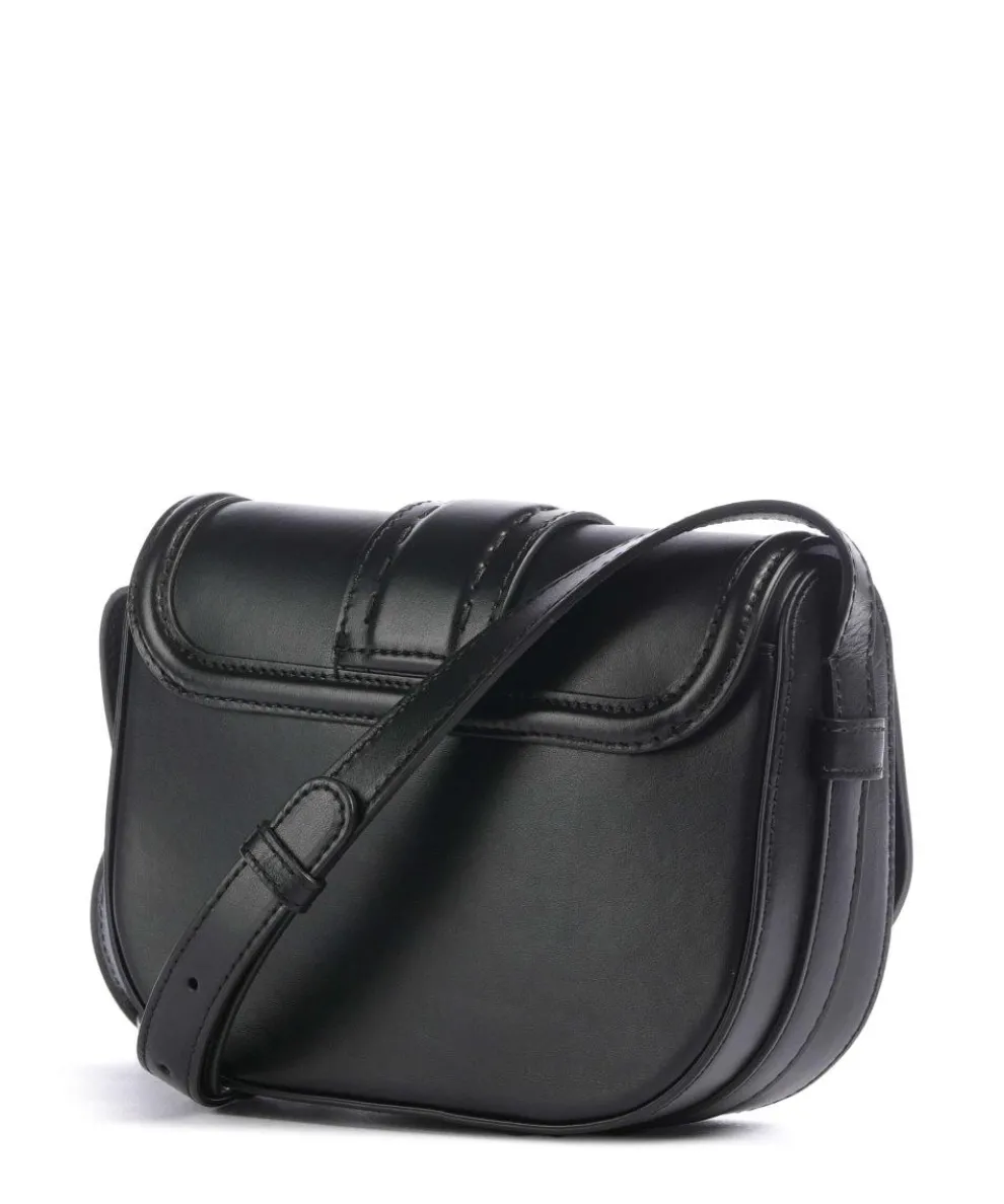 Sienna S Crossbody bag fine grain cow leather black