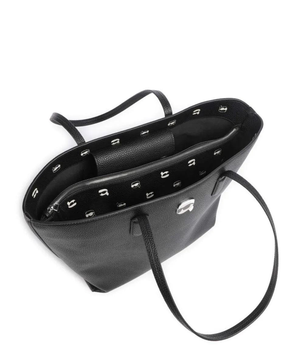 K/Ikonik Tote bag imitation leather black