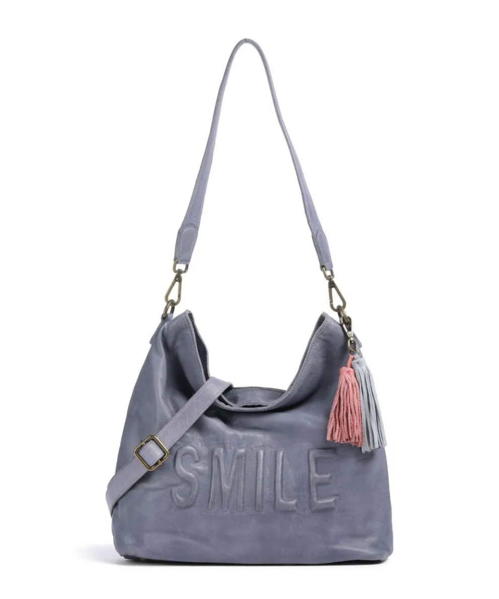 Paoliweg 2 Hobo bag grained cow leather lavender