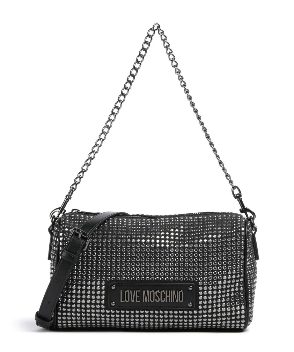 Sparkling Shoulder bag fabric black