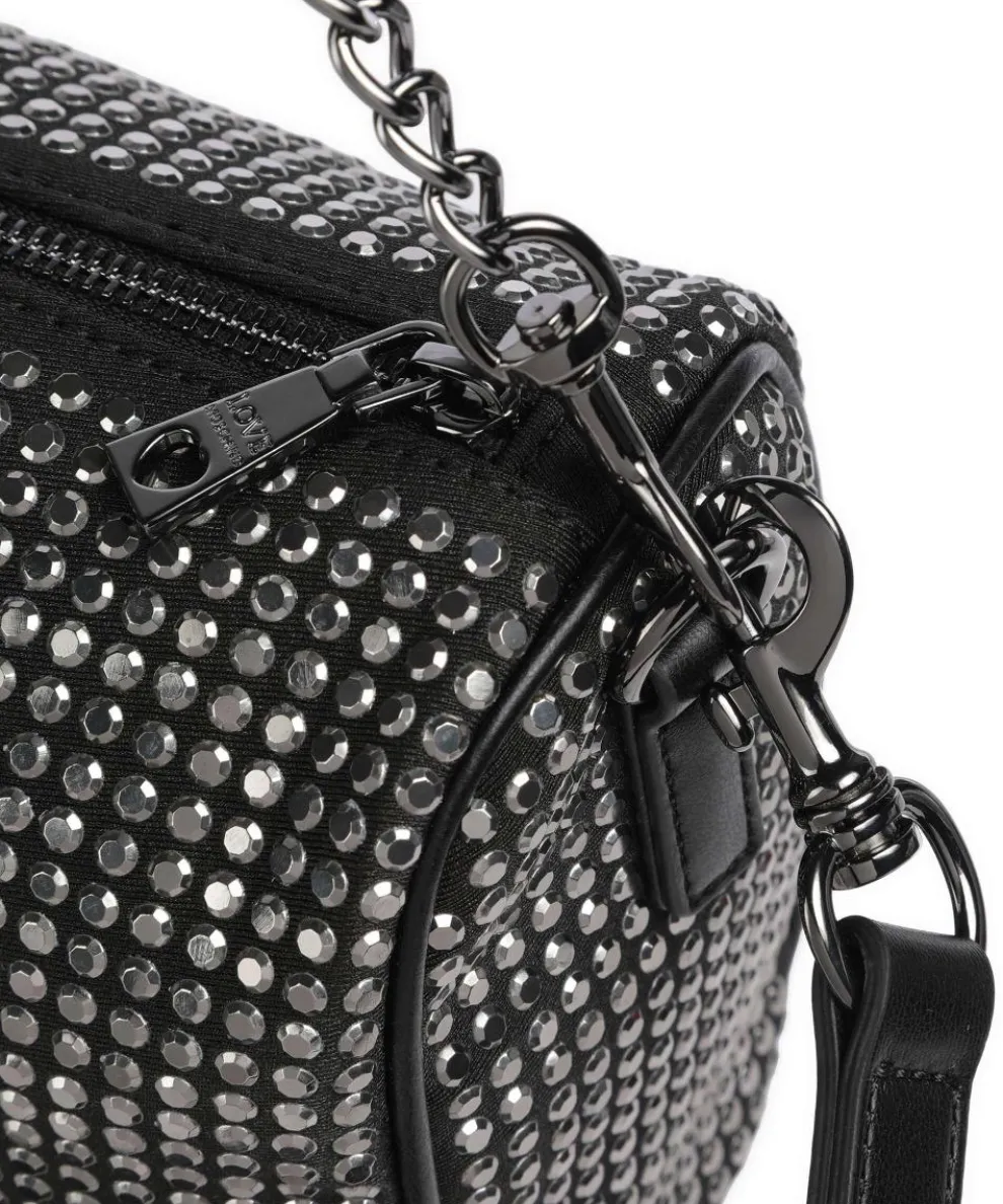 Sparkling Shoulder bag fabric black