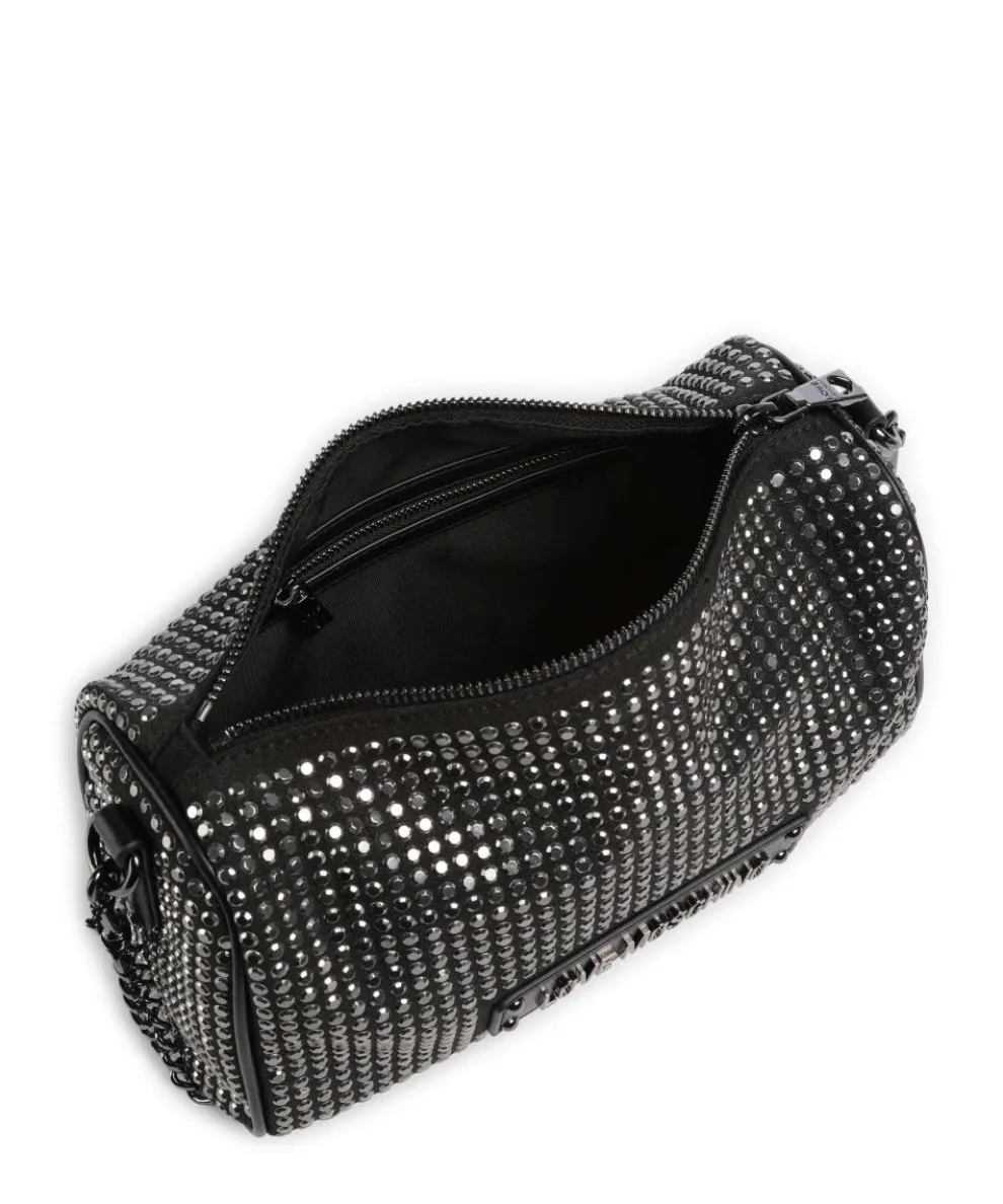 Sparkling Shoulder bag fabric black