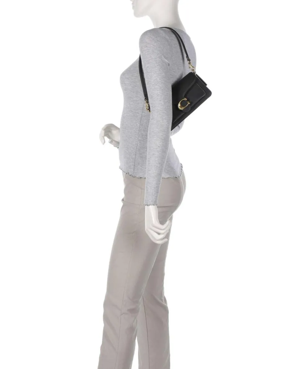 Tabby 20 Shoulder bag grained cow leather black