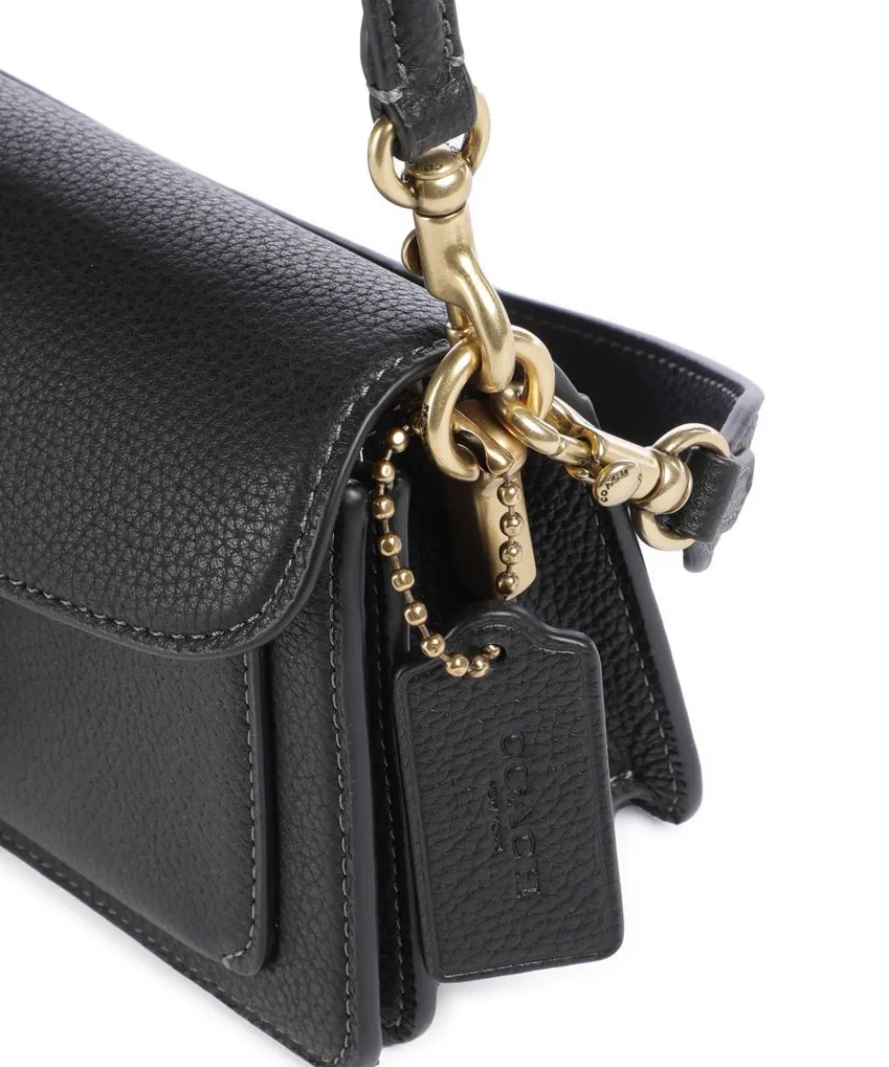 Tabby 20 Shoulder bag grained cow leather black