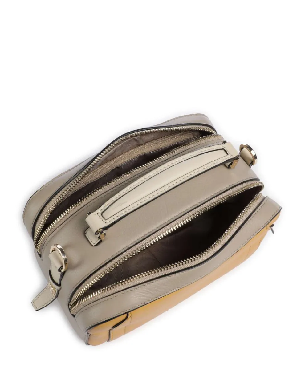 W92 Crossbody bag fine grain cow leather ochre