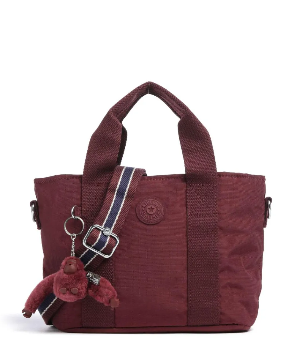 Basic Minta Handbag recycled polyamide wine