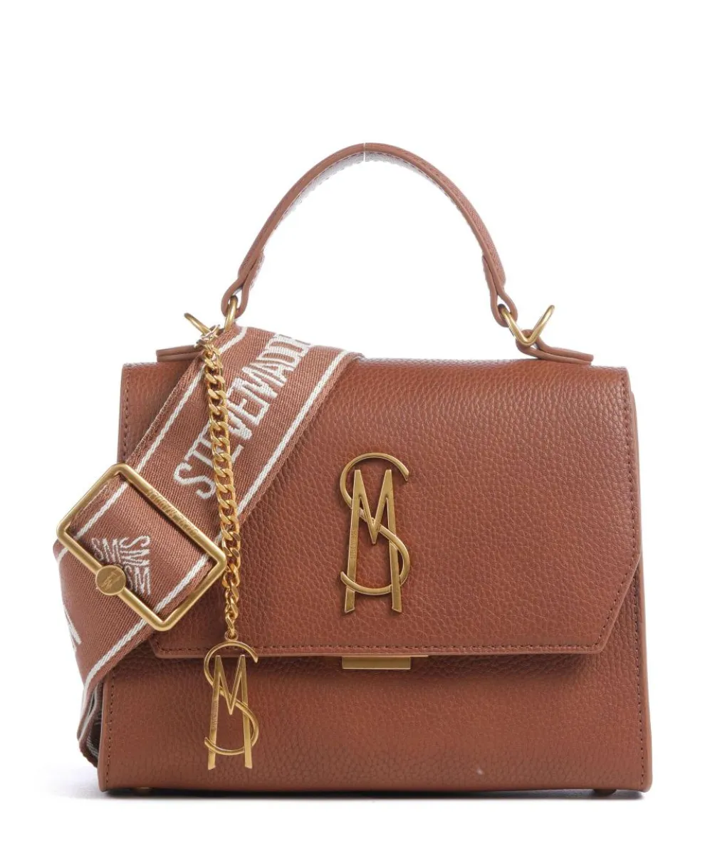 BLATTUCA Handbag polyurethane cognac