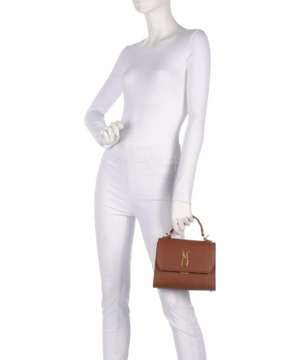 BLATTUCA Handbag polyurethane cognac