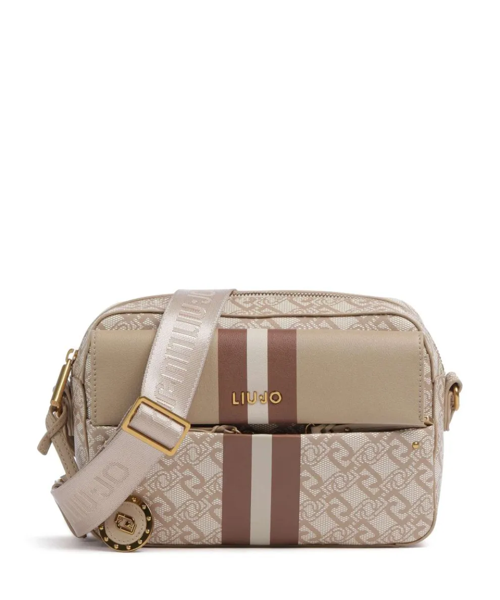 Clidia Crossbody bag imitation leather beige