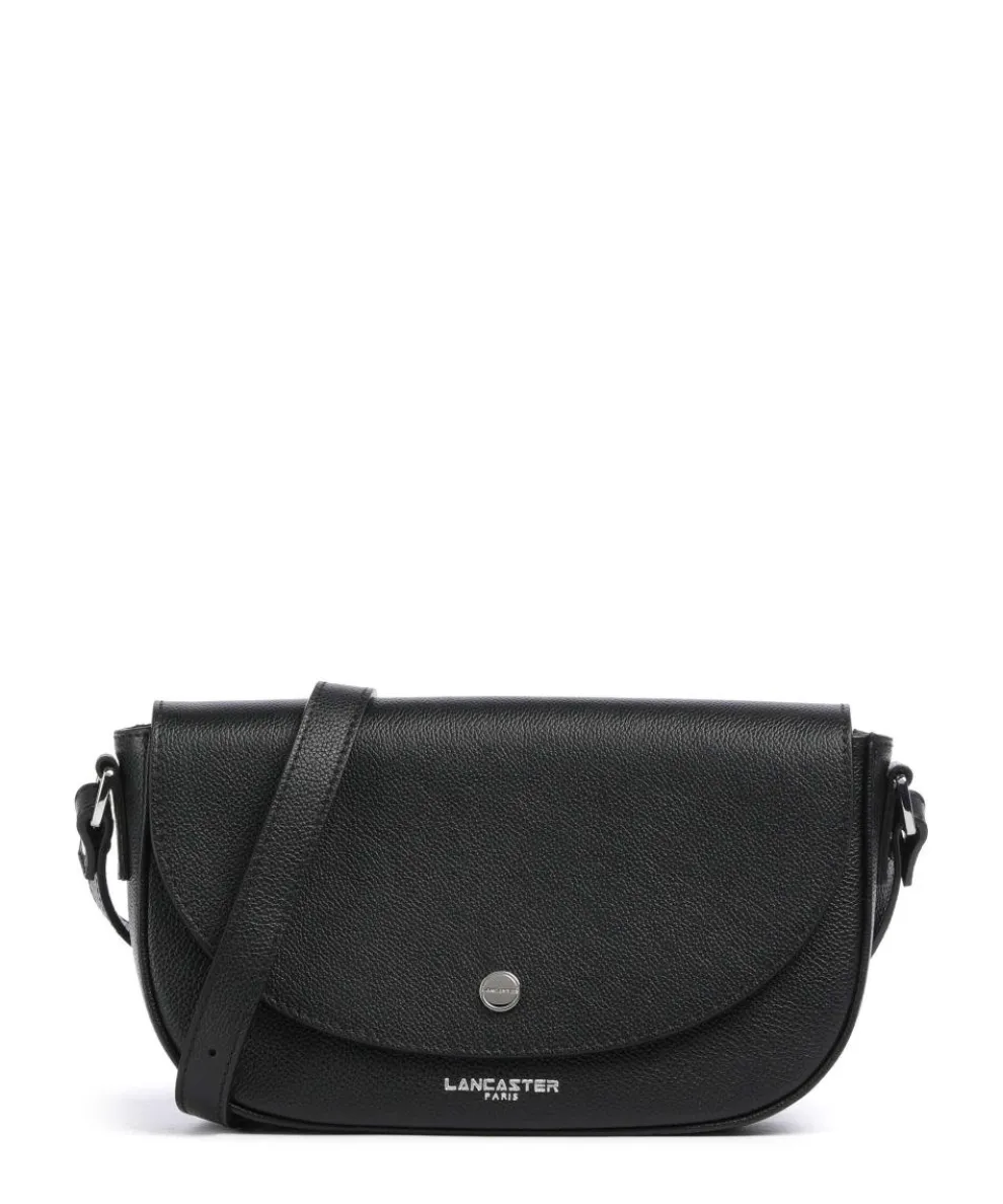 Firenze Milano Bao Crossbody bag grained cow leather black