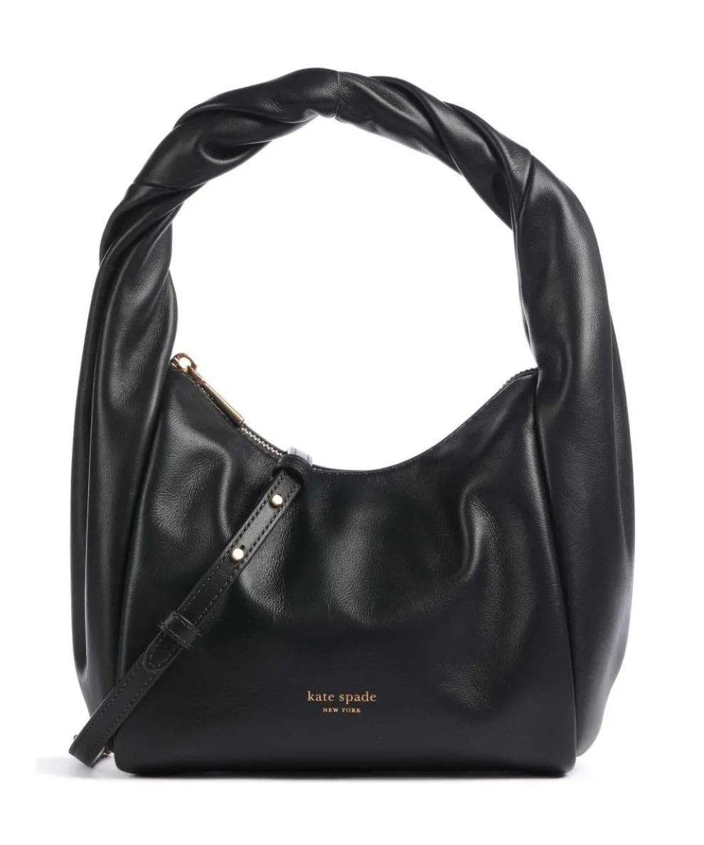 Twirl Shoulder bag soft cow leather black
