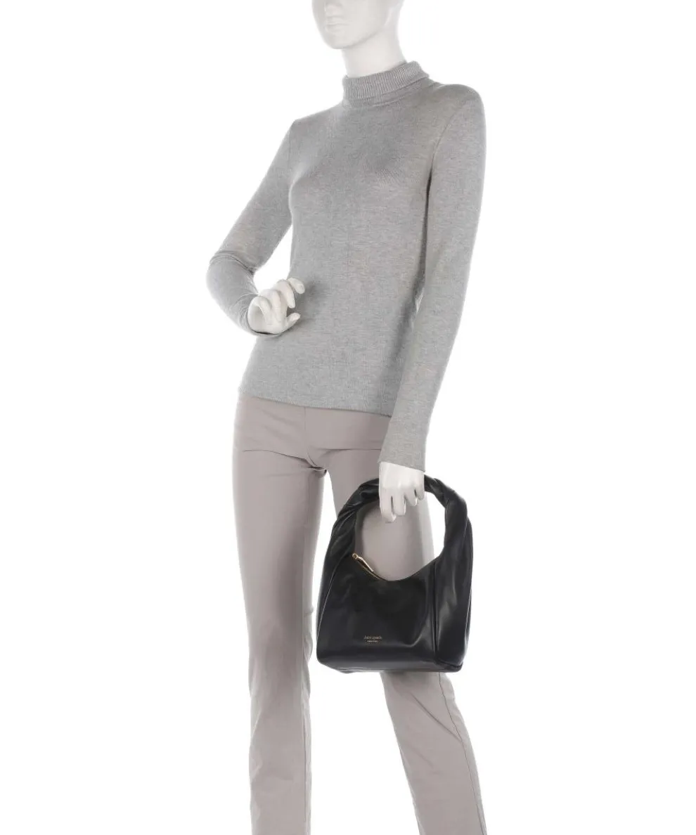 Twirl Shoulder bag soft cow leather black