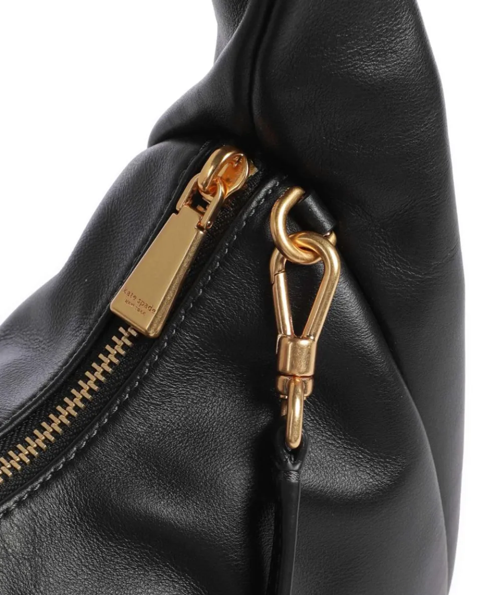 Twirl Shoulder bag soft cow leather black