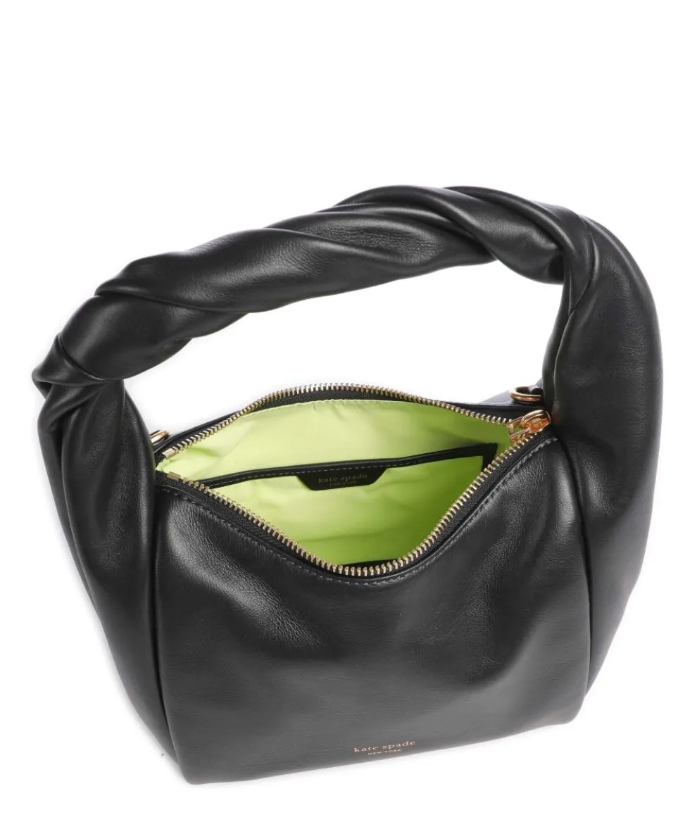 Twirl Shoulder bag soft cow leather black