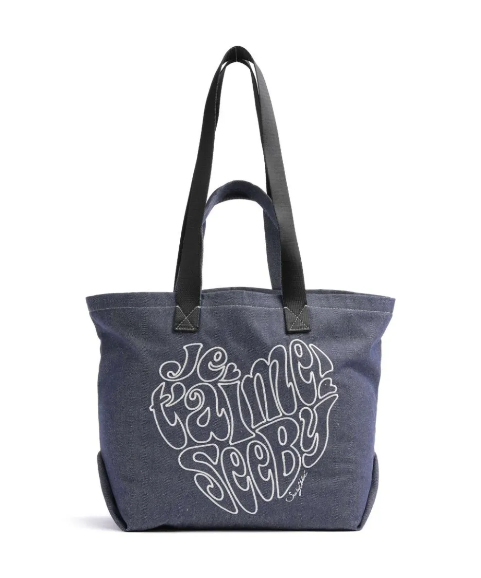 See By Bye Tote bag cotton jeans
