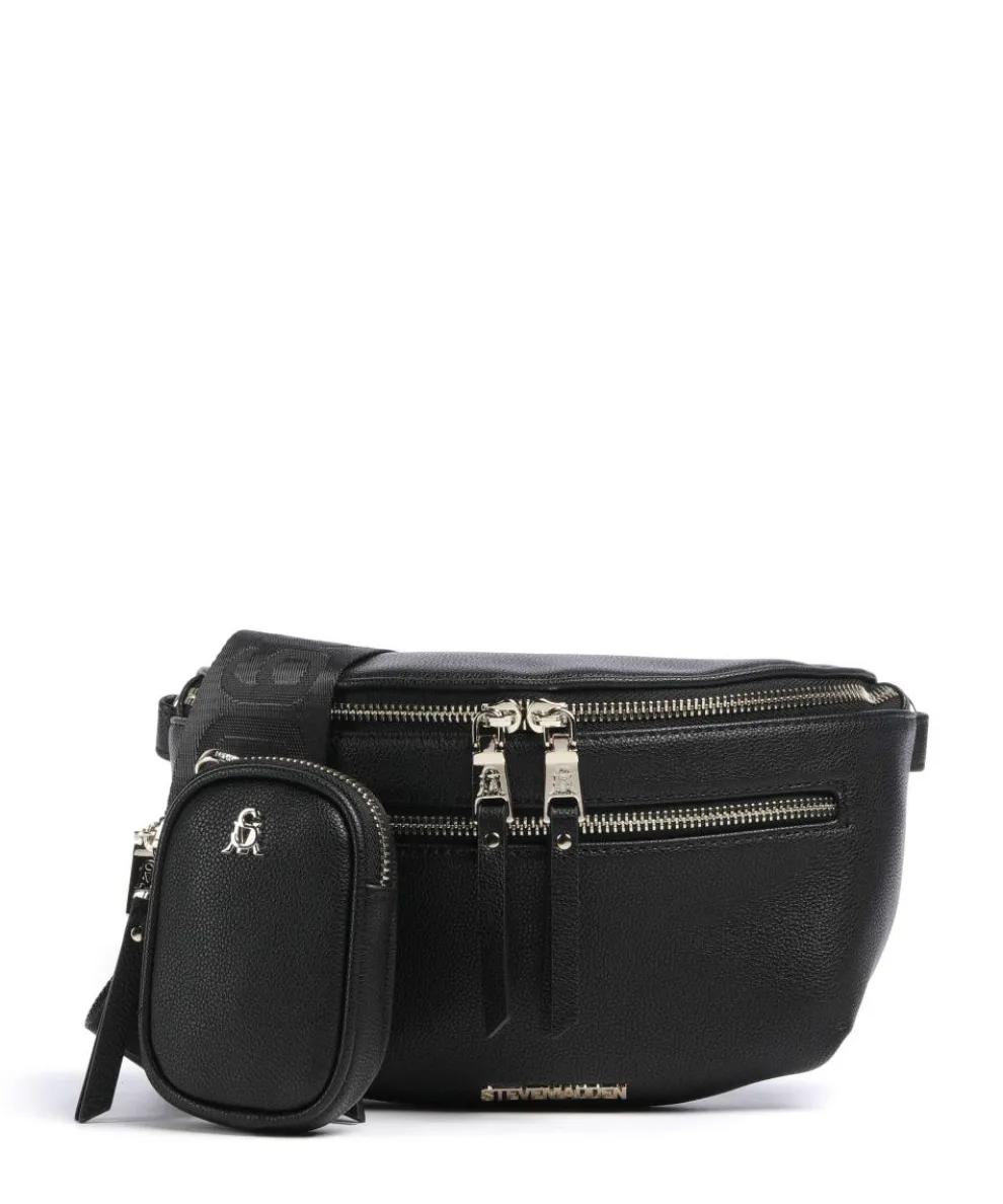 BCLARKE Crossbody bag imitation leather black