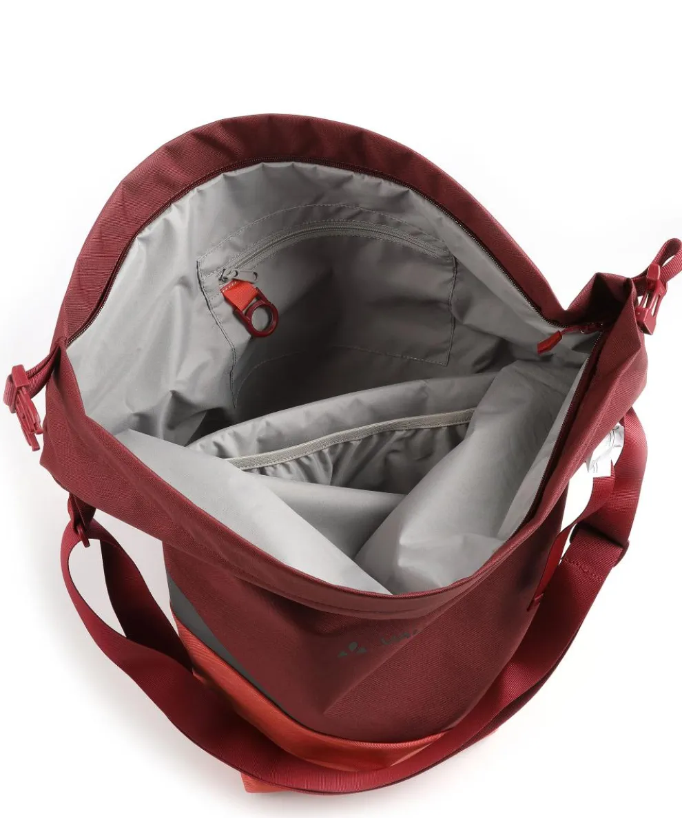 Road Master Urban Double Luggage bag recycled polyester dark red