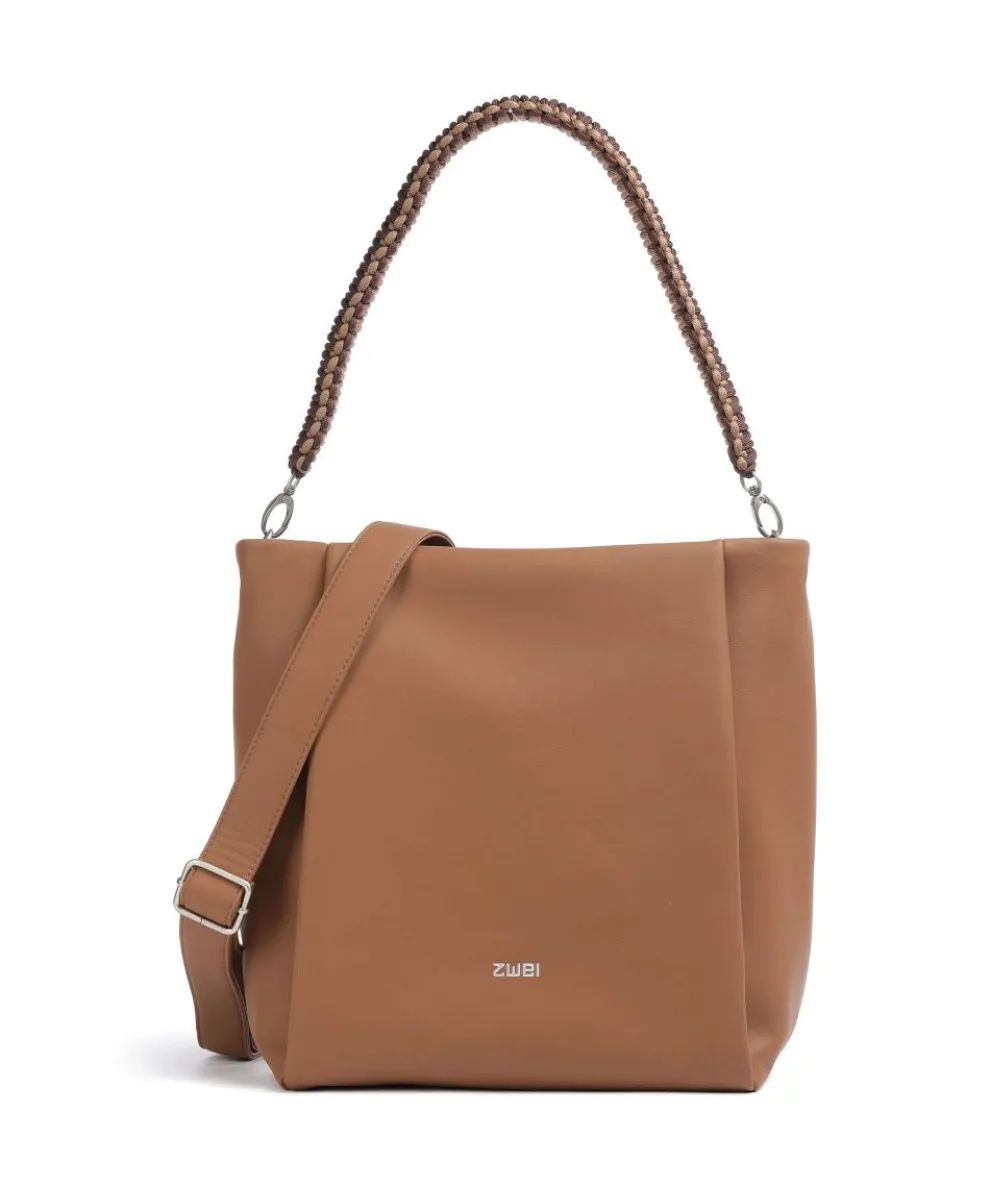 Yuna YU120 Hobo bag imitation leather brown