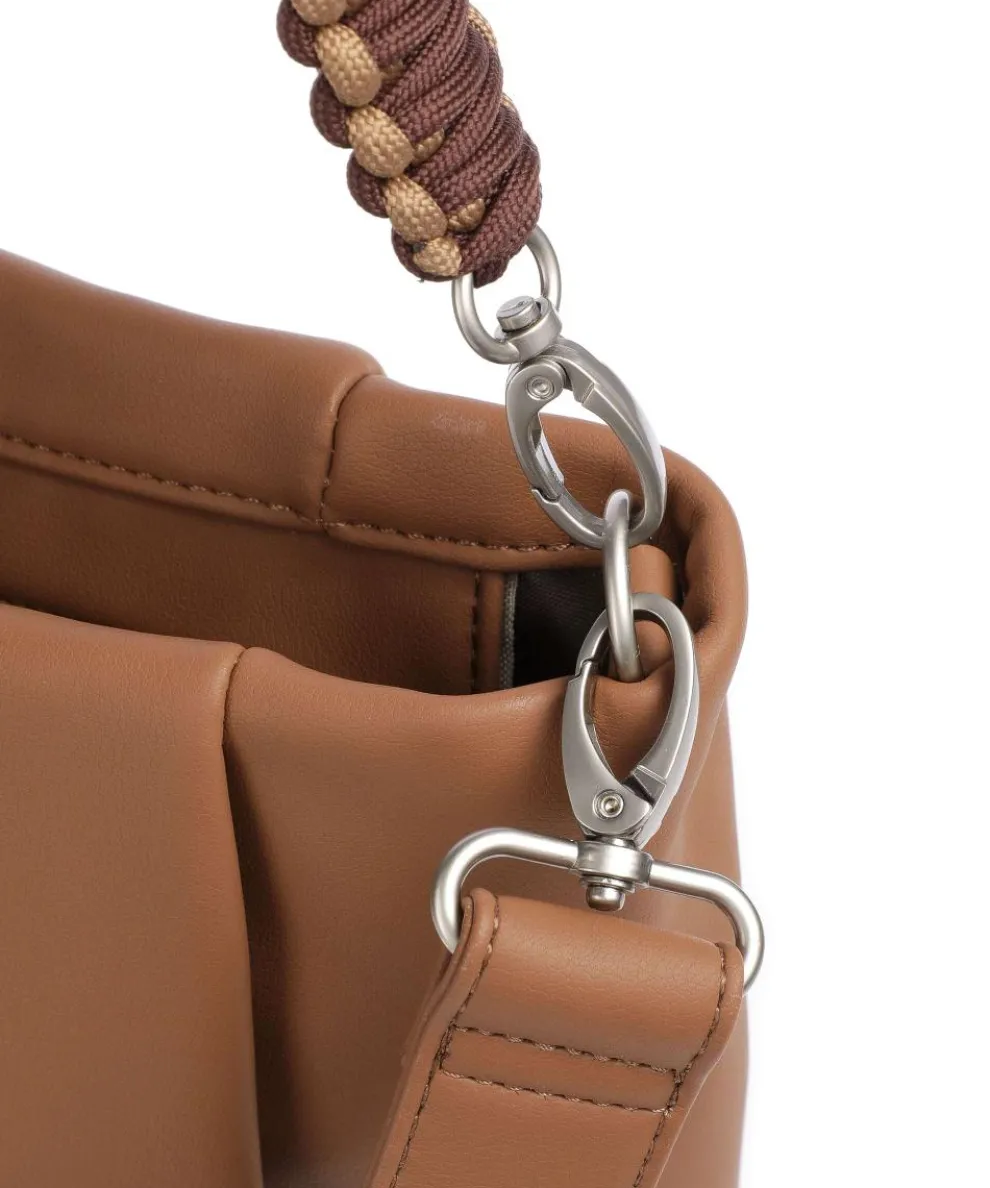 Yuna YU120 Hobo bag imitation leather brown